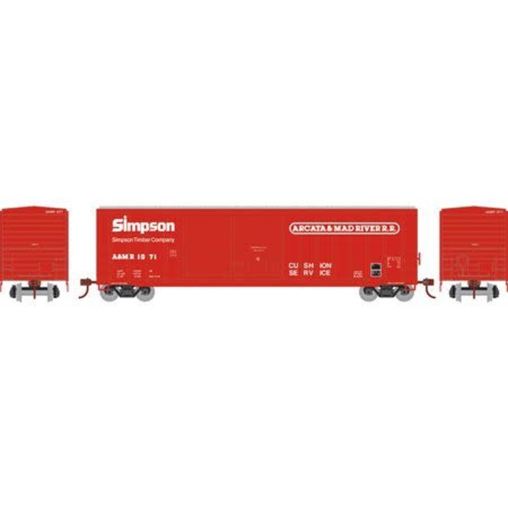 Athearn 98511 HO 50' FMC Box, A&MR 1071