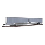 Walthers HO 932-41050 Mark IV Flexi-Van Flatcar w/Two Trailers - Ready to