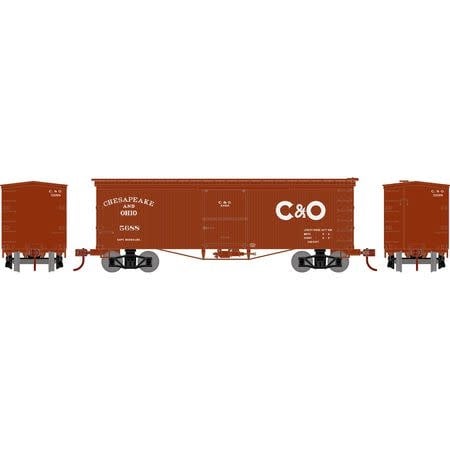 5149 N 36' Old Time Wood Box, C&O #5688