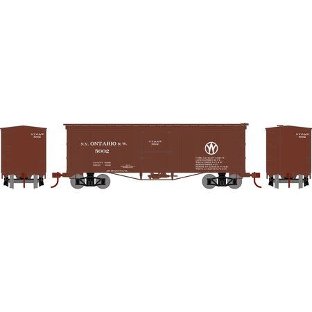 5146 N 36' Old Time Wood Box, NYO&W #5002