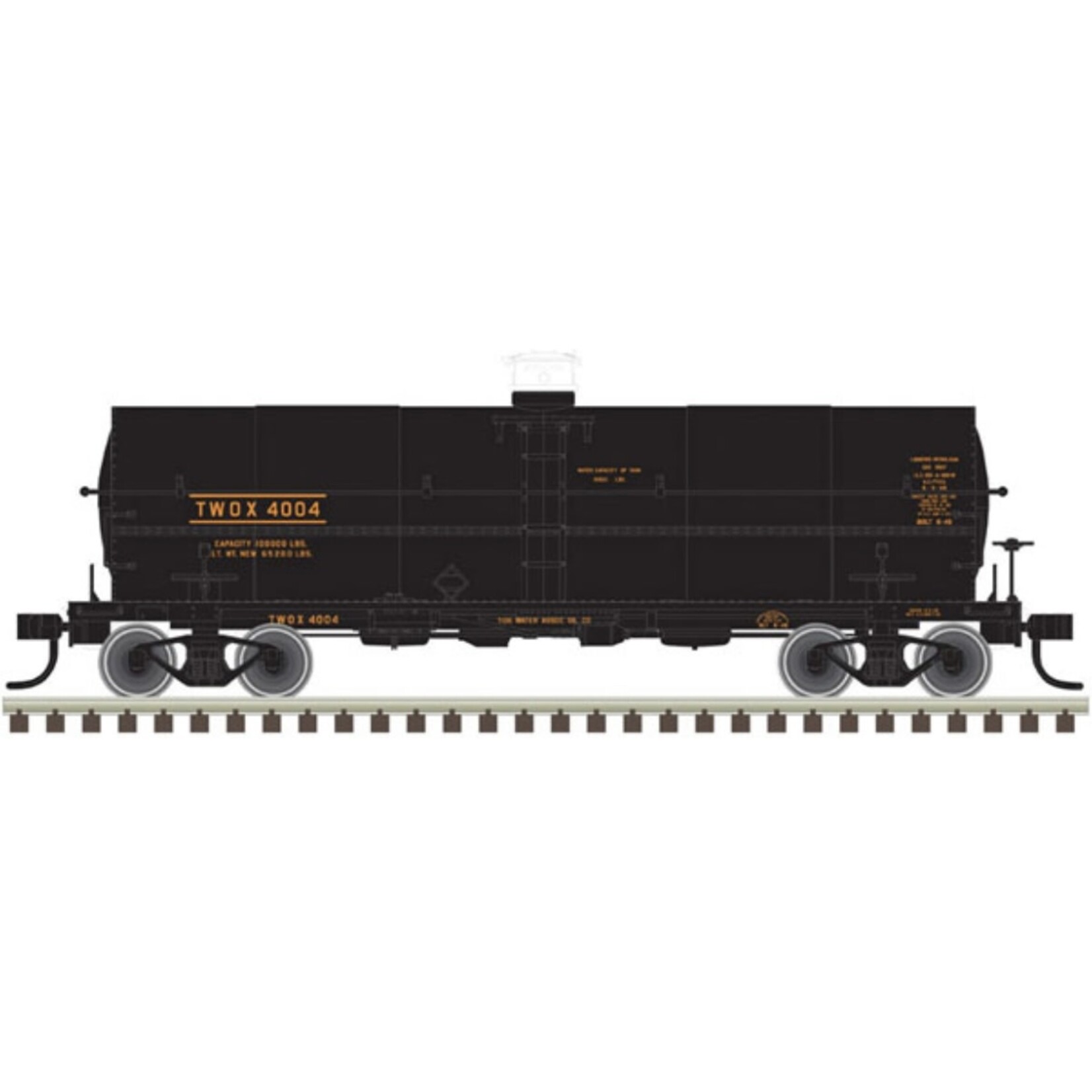 Atlas 50004733 N 11,000 Gallon Tank Car,Tidewater Associated4004