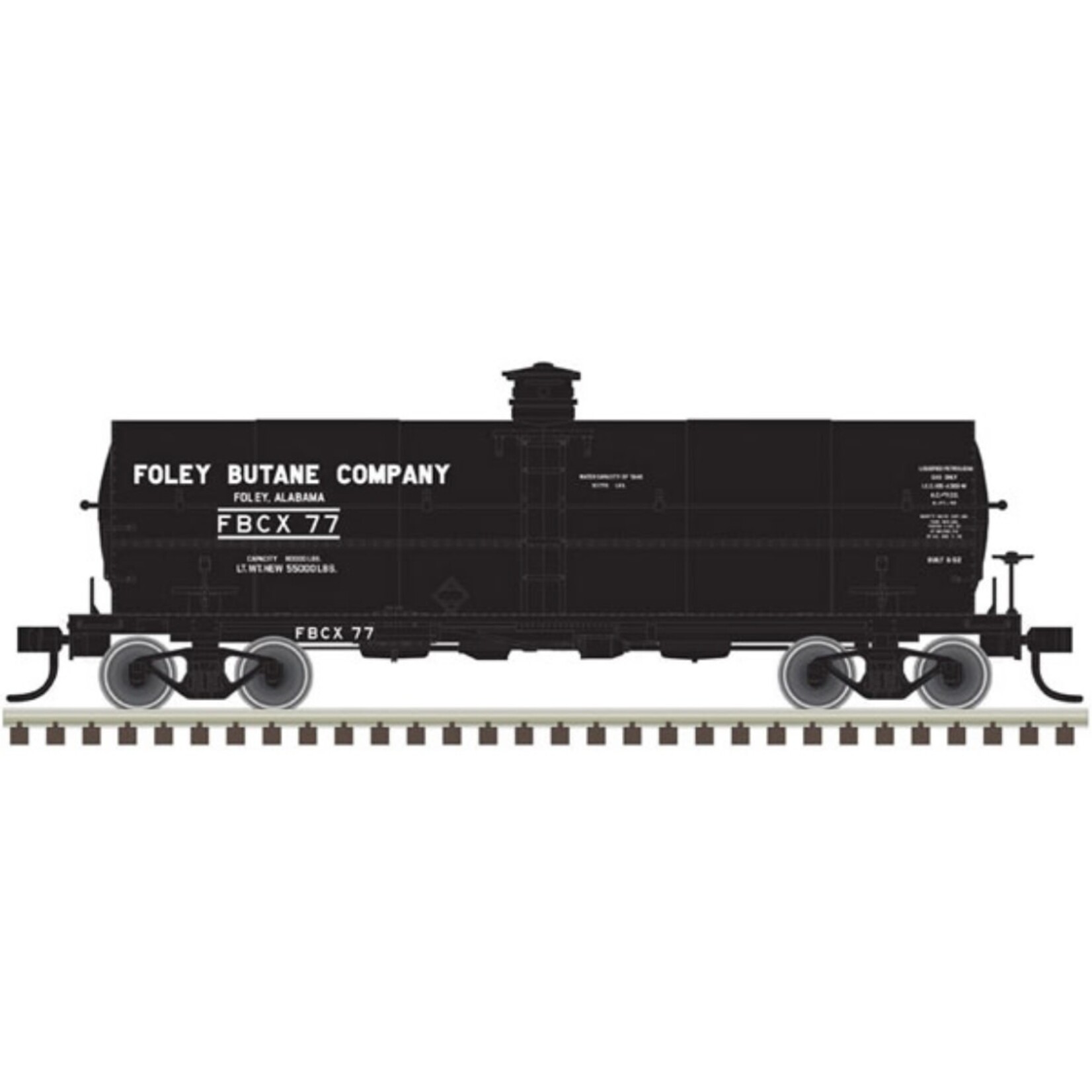 Atlas 50004732 N 11,000 Gallon Tank Car,Tidewater Associated4001