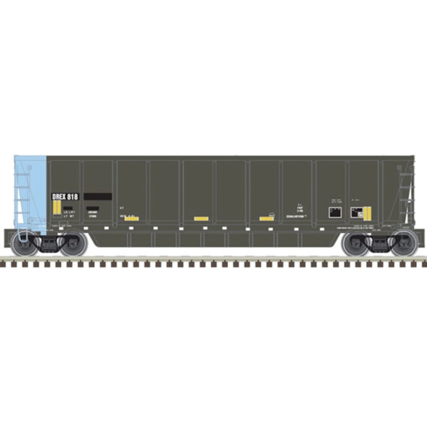 Atlas 50004312 N Coalveyor Bathtub Gondola, Wilmot Transportation