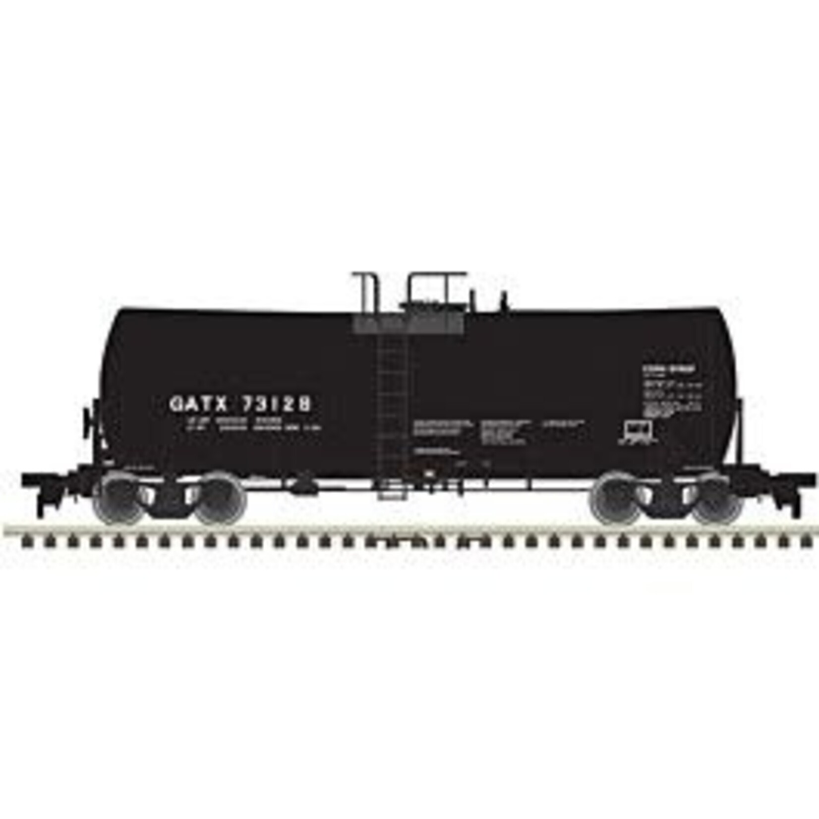 Atlas 50004098 N General American Tankcar (black, Corn Syrup Service)