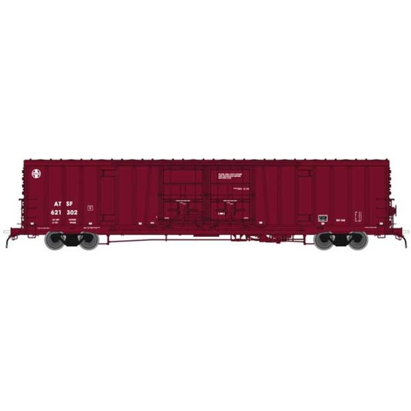 Atlas 50004085 N Santa Fe (Berwind Repaint Version C, Boxcar Red)