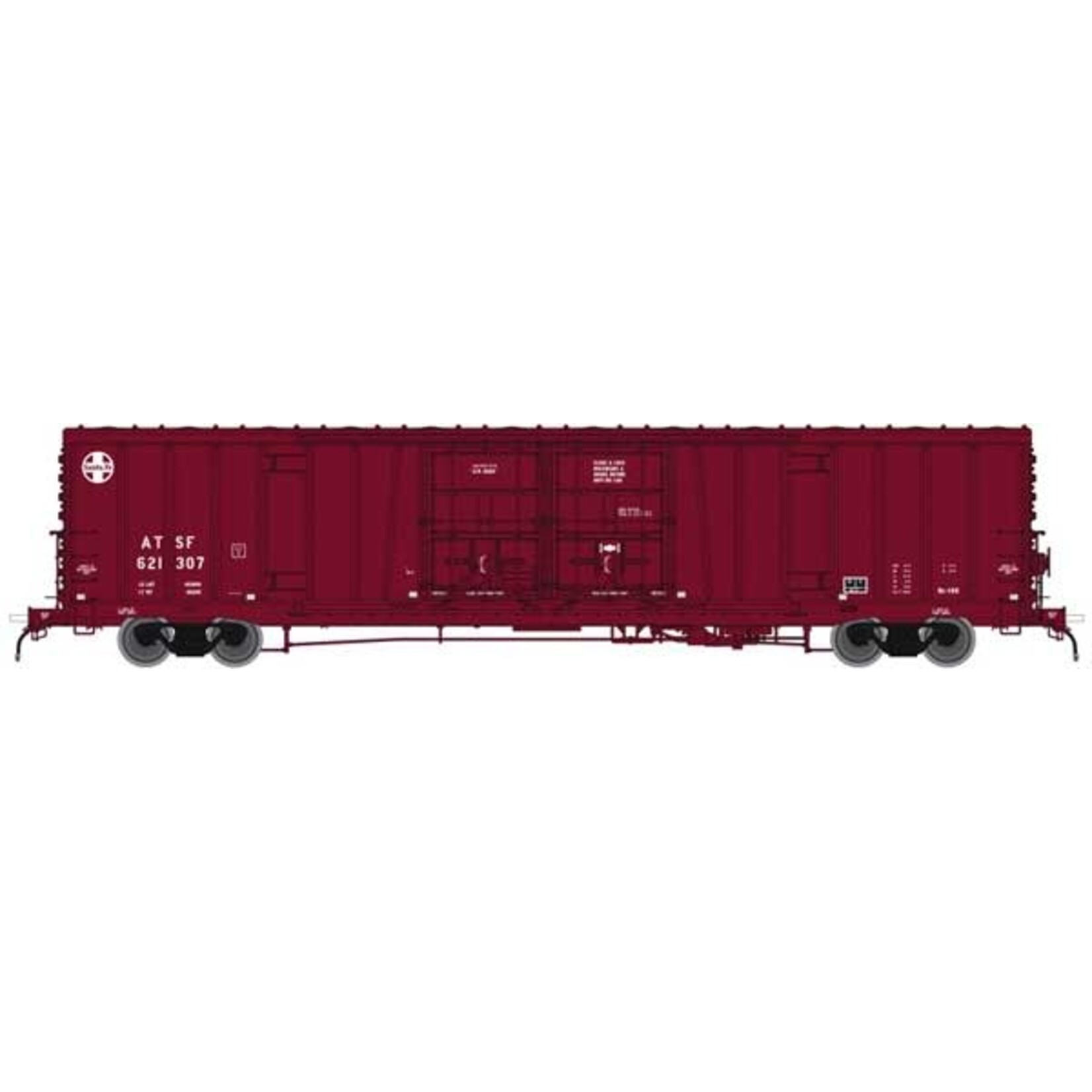 Atlas 50004076 N Santa Fe 621349 (Boxcar Red, 24" Logo Version 4)