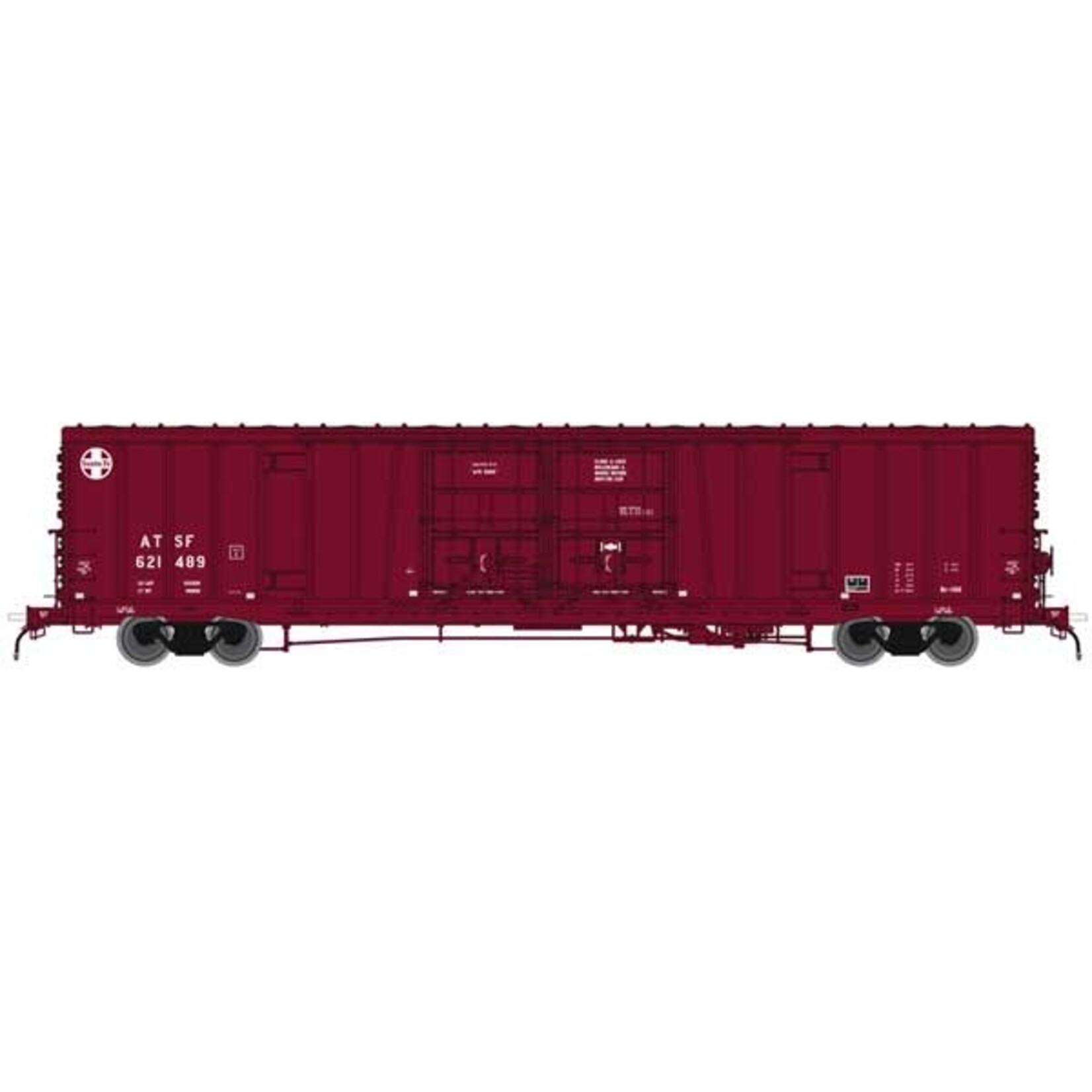 Atlas 50004059 N 60' Boxcar Santa Fe