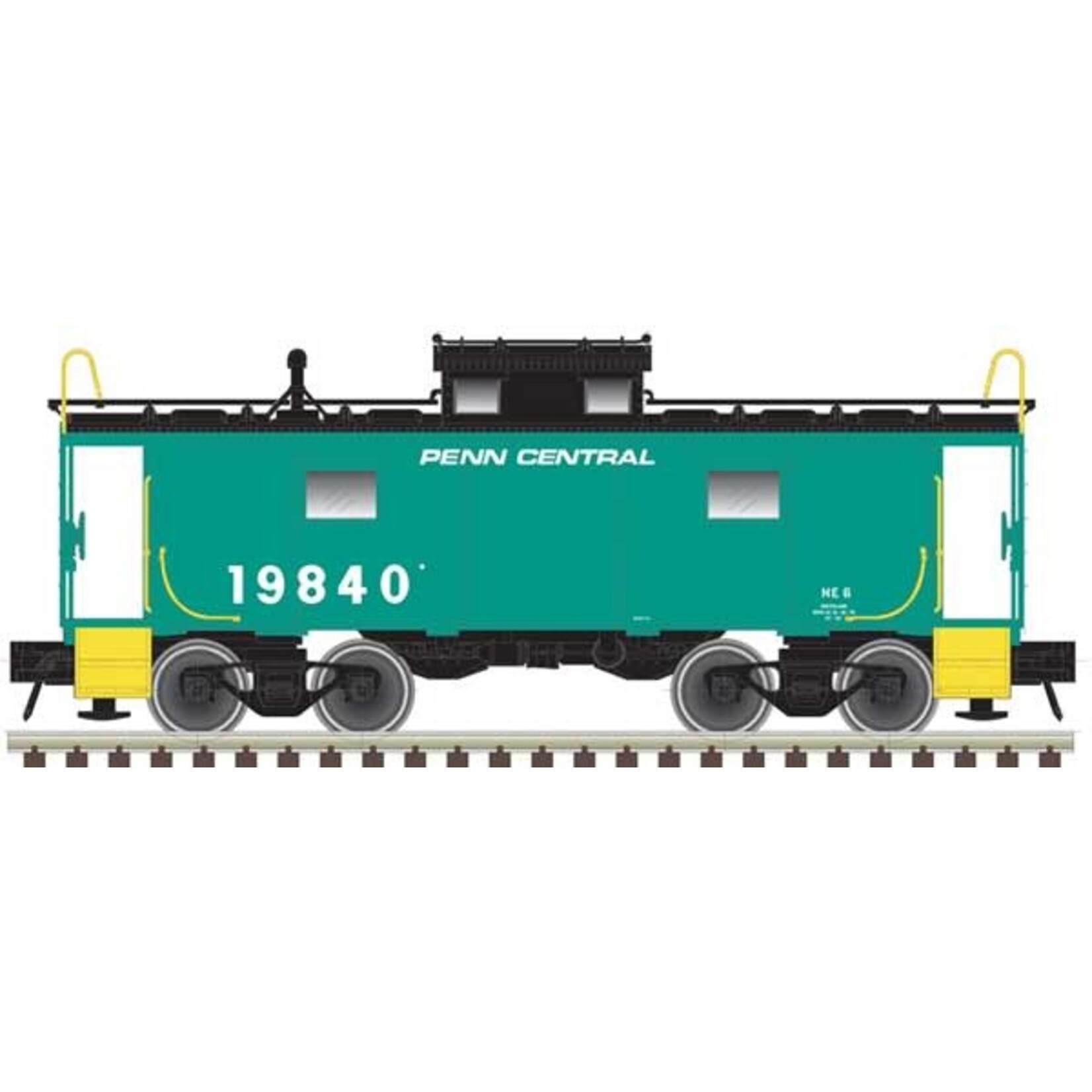 Atlas 50003851 N NE-6 Caboose, PC 19809