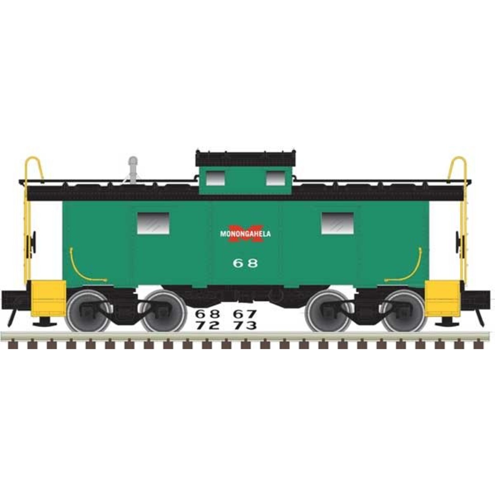 Atlas 50003849 N NE-6 Caboose, MGA 67