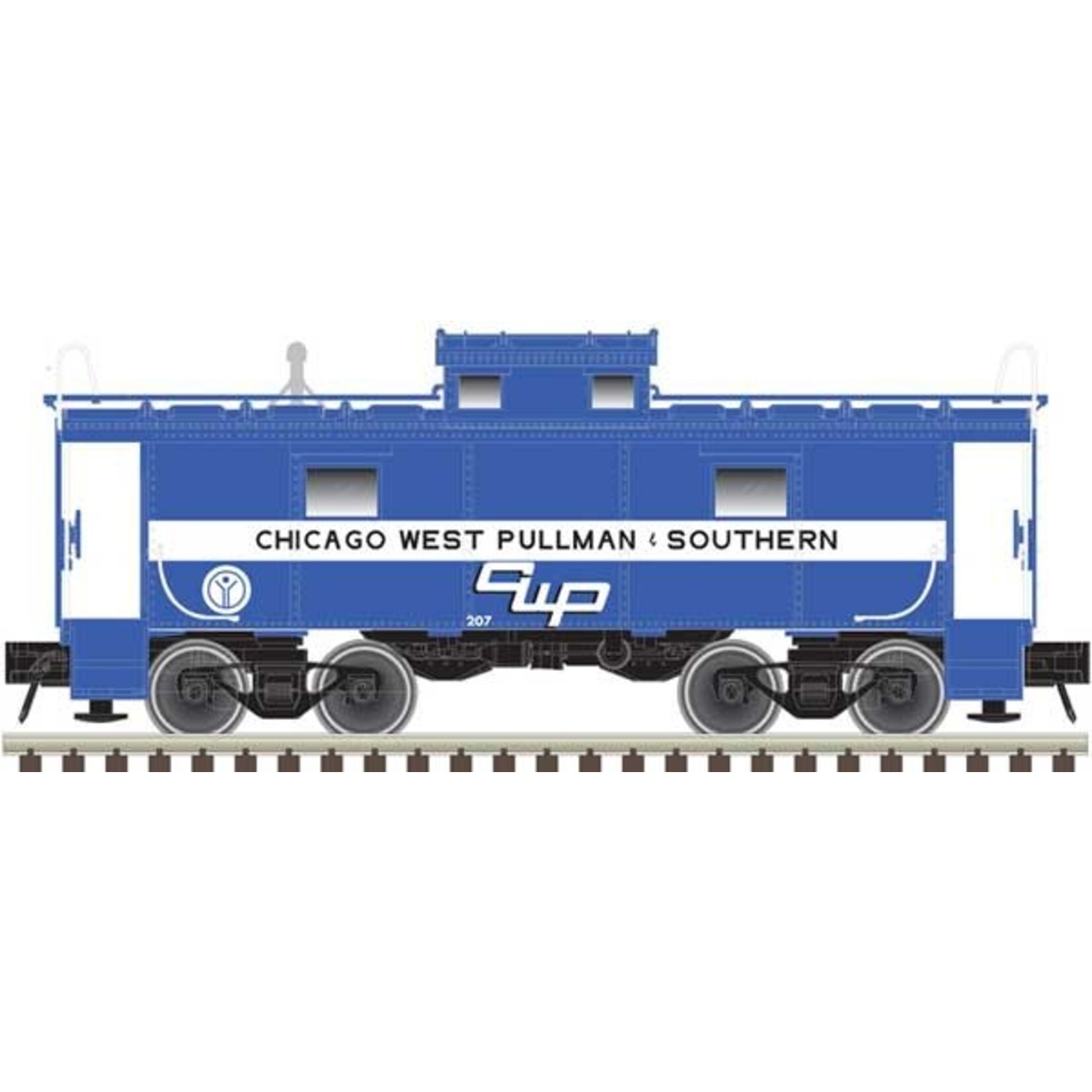 Atlas 50003842 N NE-6 Caboose, CWP 207