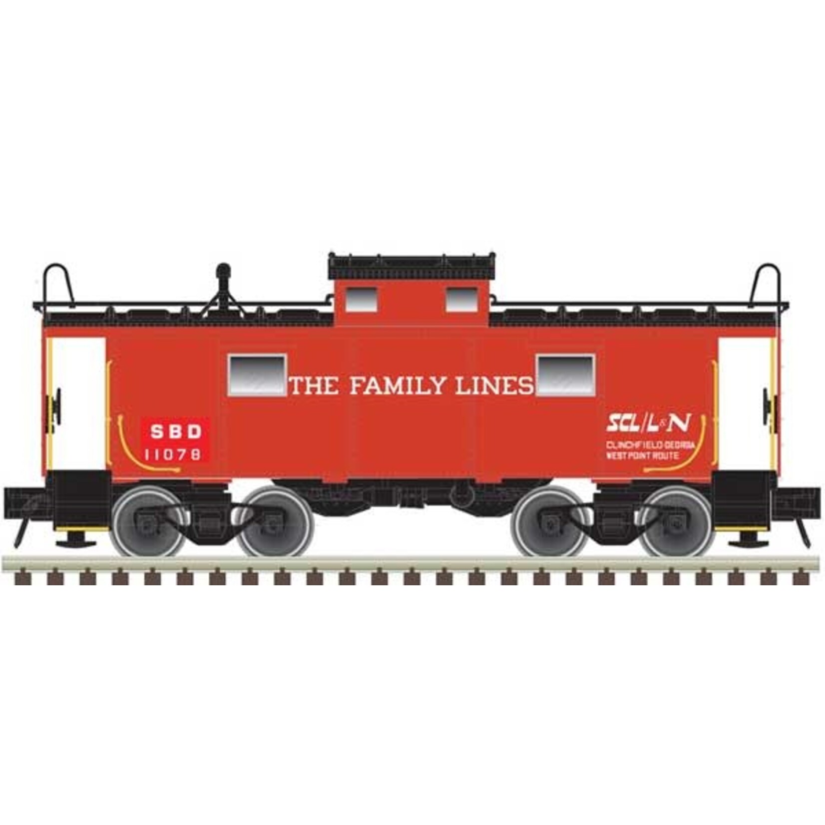 Atlas 50003841 N NE-6 Caboose, SBD/FAM 11082