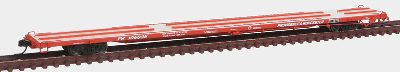 50001041 N 89' 4" Flat Car - Providence and Worcester