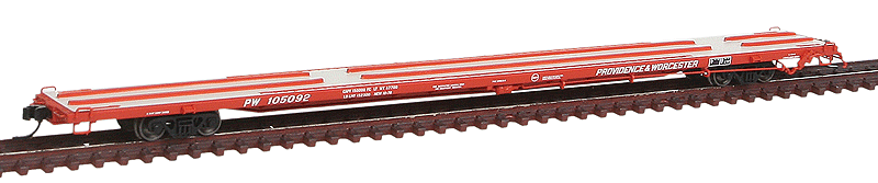 50001040 N 89' 4" Flat Car - Providence and Worcester