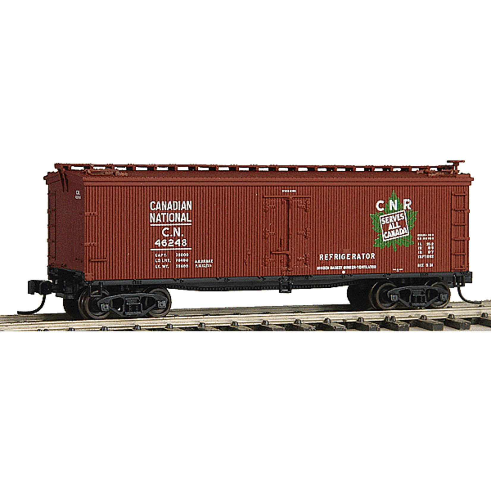 Atlas 41471 N 40' Wood Refrigerator Car, Canadian National