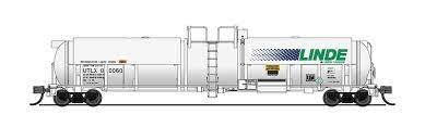 3826 N Cryogenic Tank Car, Linde, 2-pack