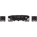 Athearn 25570 N 40' 3-Bay Ribbed Hopper w/Load, CG #22018