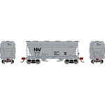 Athearn 24674 N ACF 2970 Covered Hopper, N&W #180402