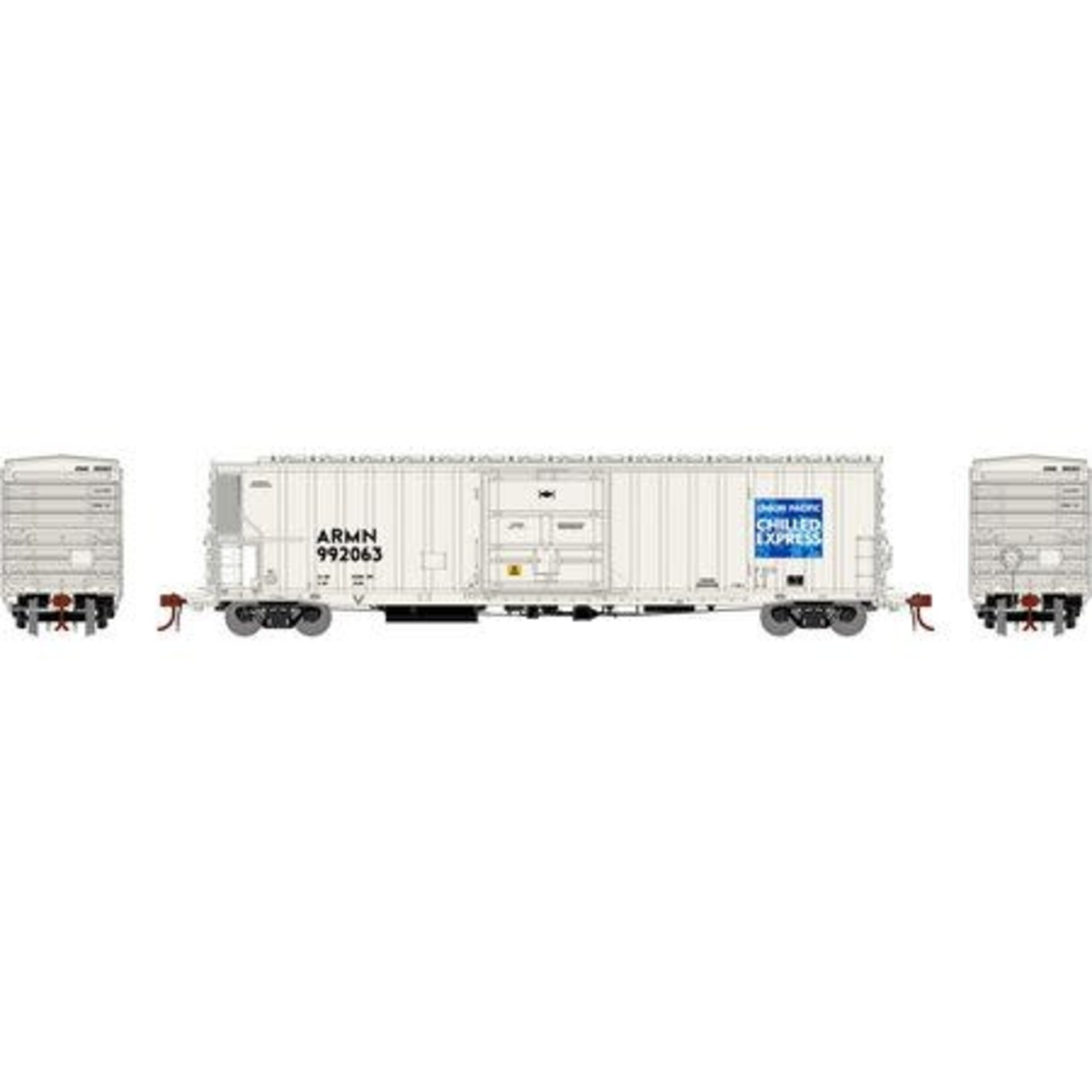 Athearn 24622 N FGE 57' Mechanical Reefer, UP/ARMN #992063