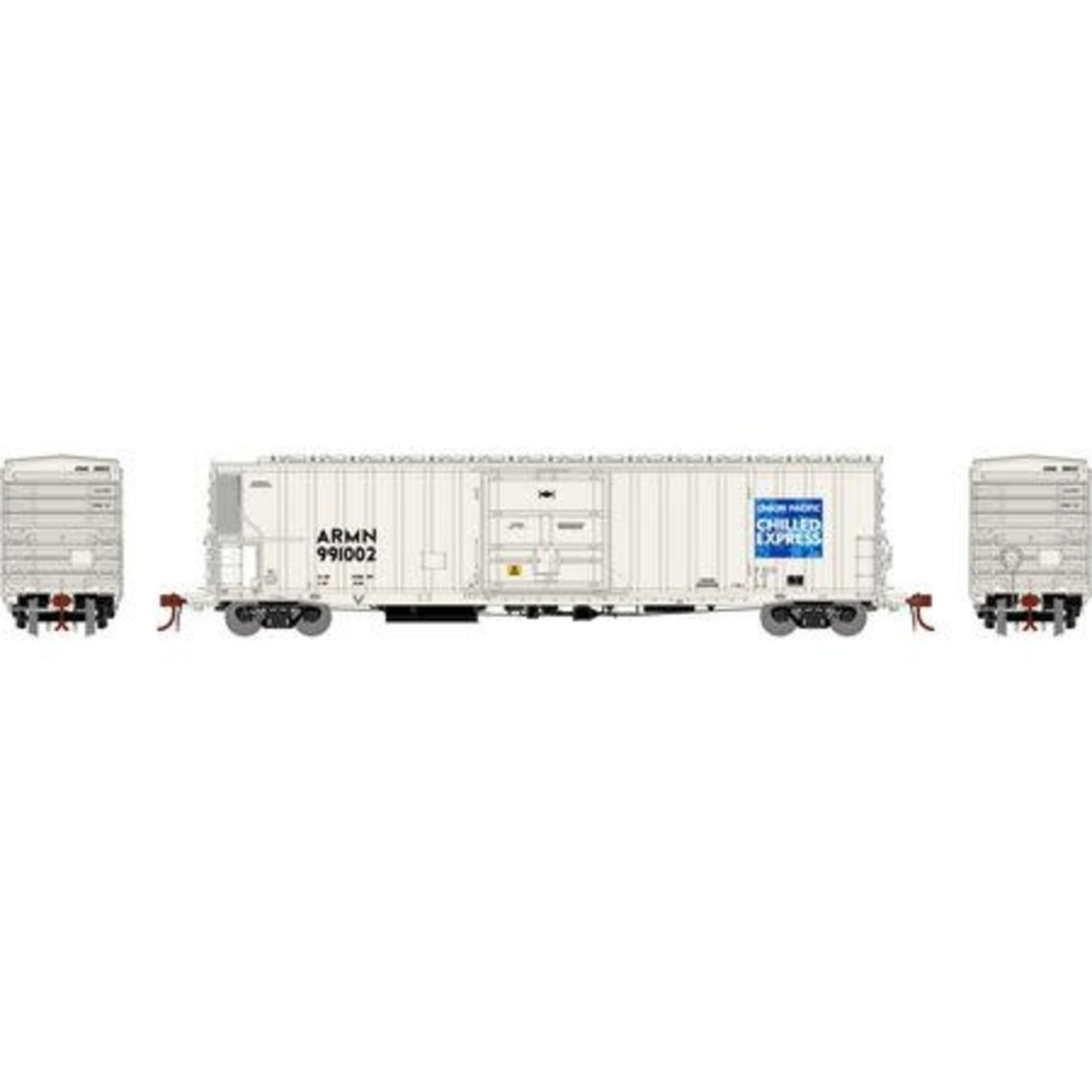 Athearn 24621 N FGE 57' Mechanical Reefer, UP/ARMN #991002