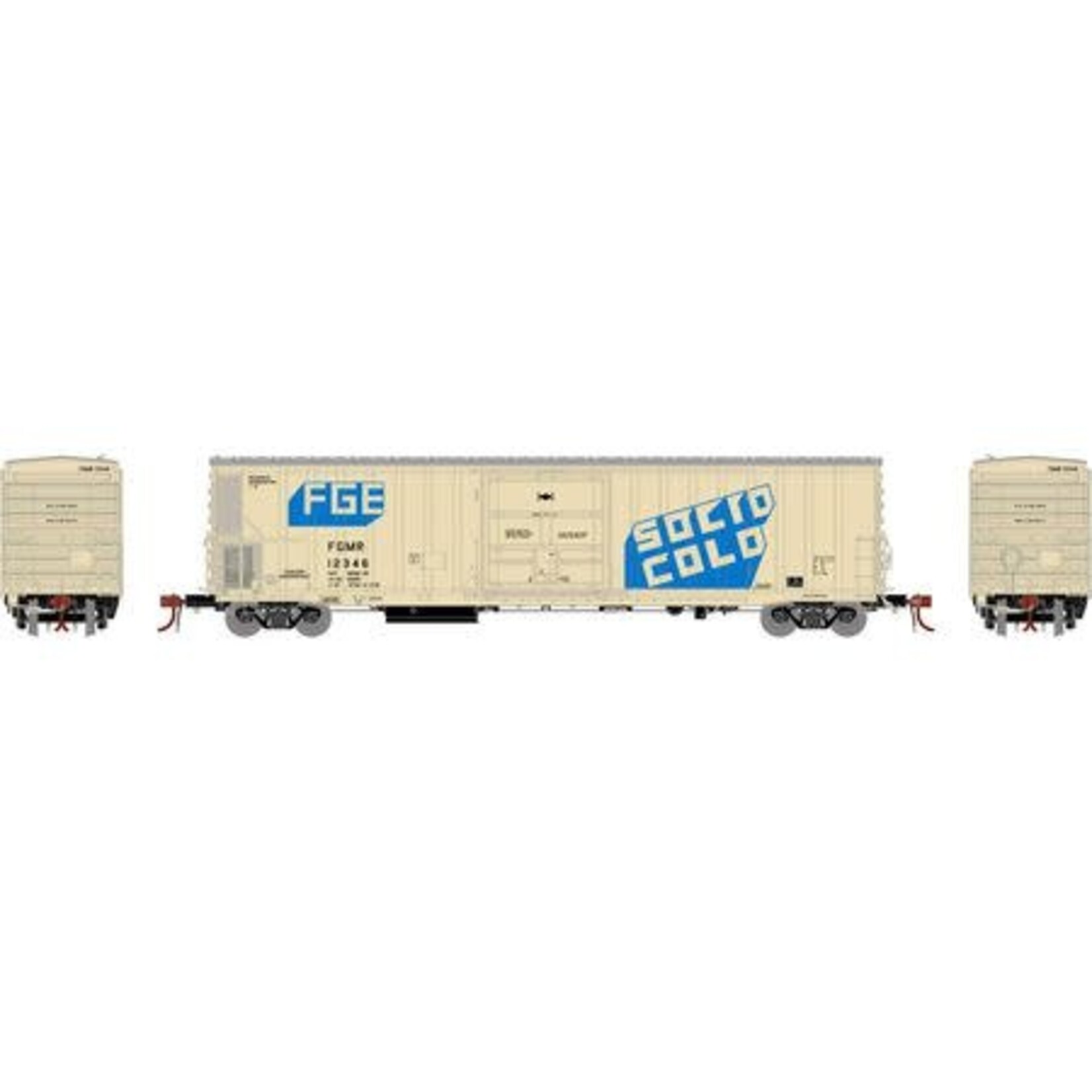 Athearn 24613 N FGE 57' Mechanical Reefer, FGE #12346