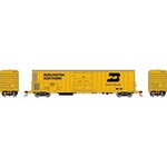 Athearn 24603 N FGE 57' Mechanical Reefer, BNFE/Yellow #9292