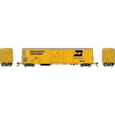 24603 N FGE 57' Mechanical Reefer, BNFE/Yellow #9292