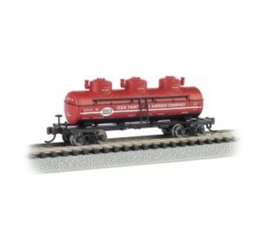17156 N 40' Triple Dome Tank Car Cook Paint & Varnish Co