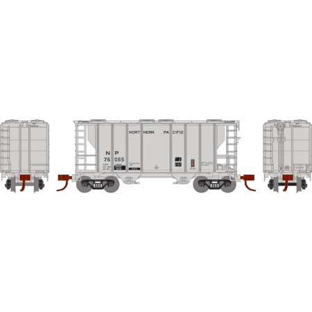 17061 N PS-2 2600 covered Hopper NP 1977 Reweigh 76065