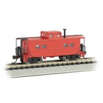 Bachmann 16856 N Northeast Steel Caboose Unlettered Red