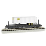 Bachmann 16753 N 52' Flat NYC w/35' NYC Trailer