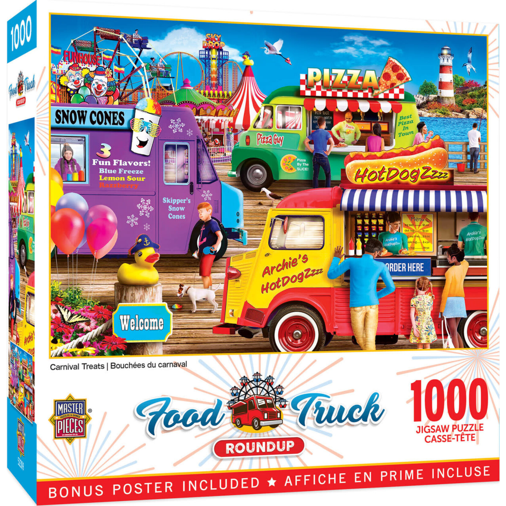 MasterPieces 72331 Carnival Treats 1000pc Puzzle