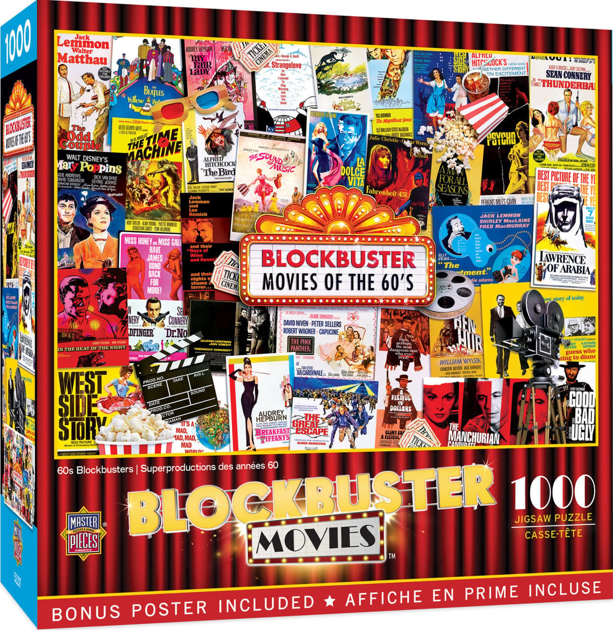 72201 60s Blockbusters 1000pc