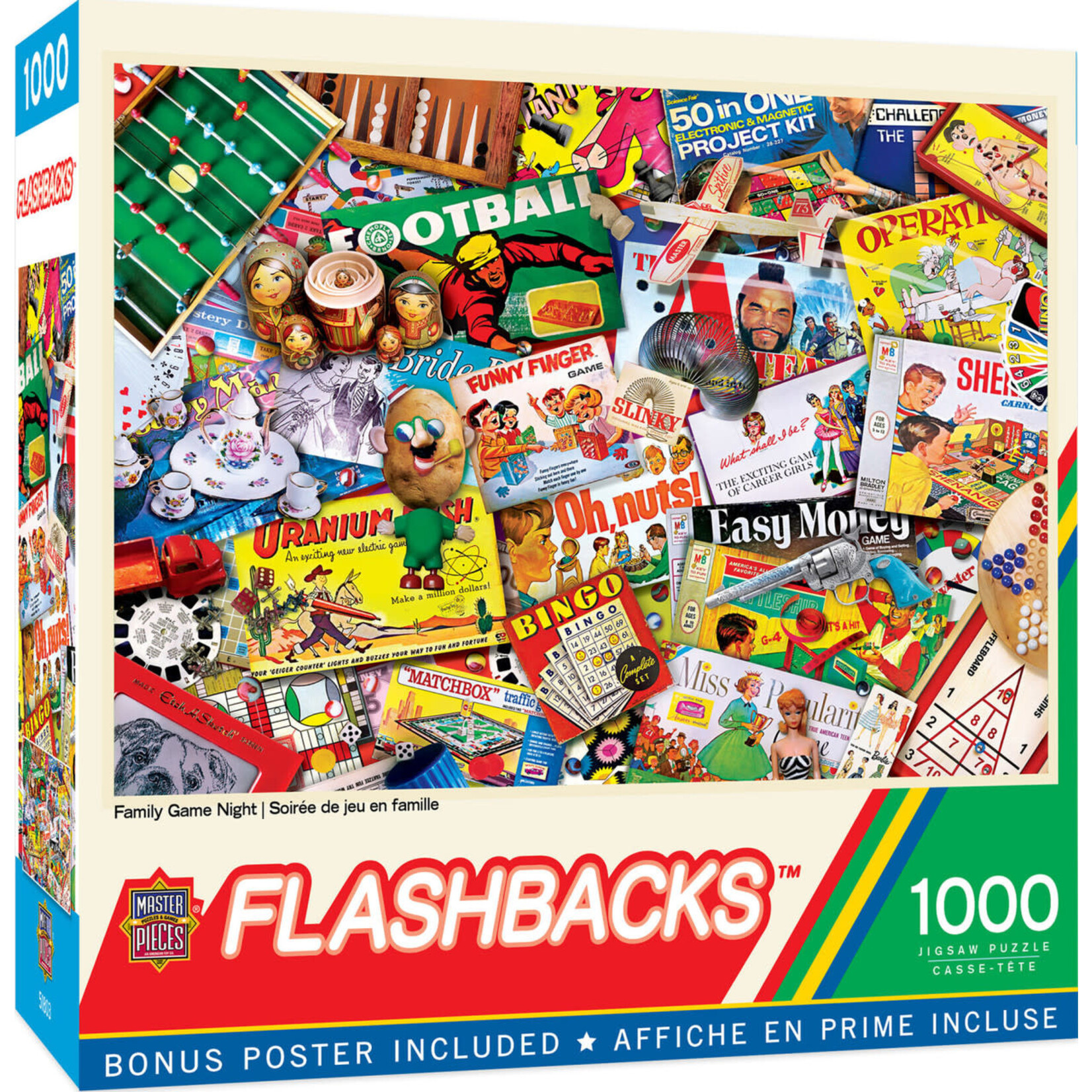 MasterPieces 72139 Family Game Night Puzzle 1000pc