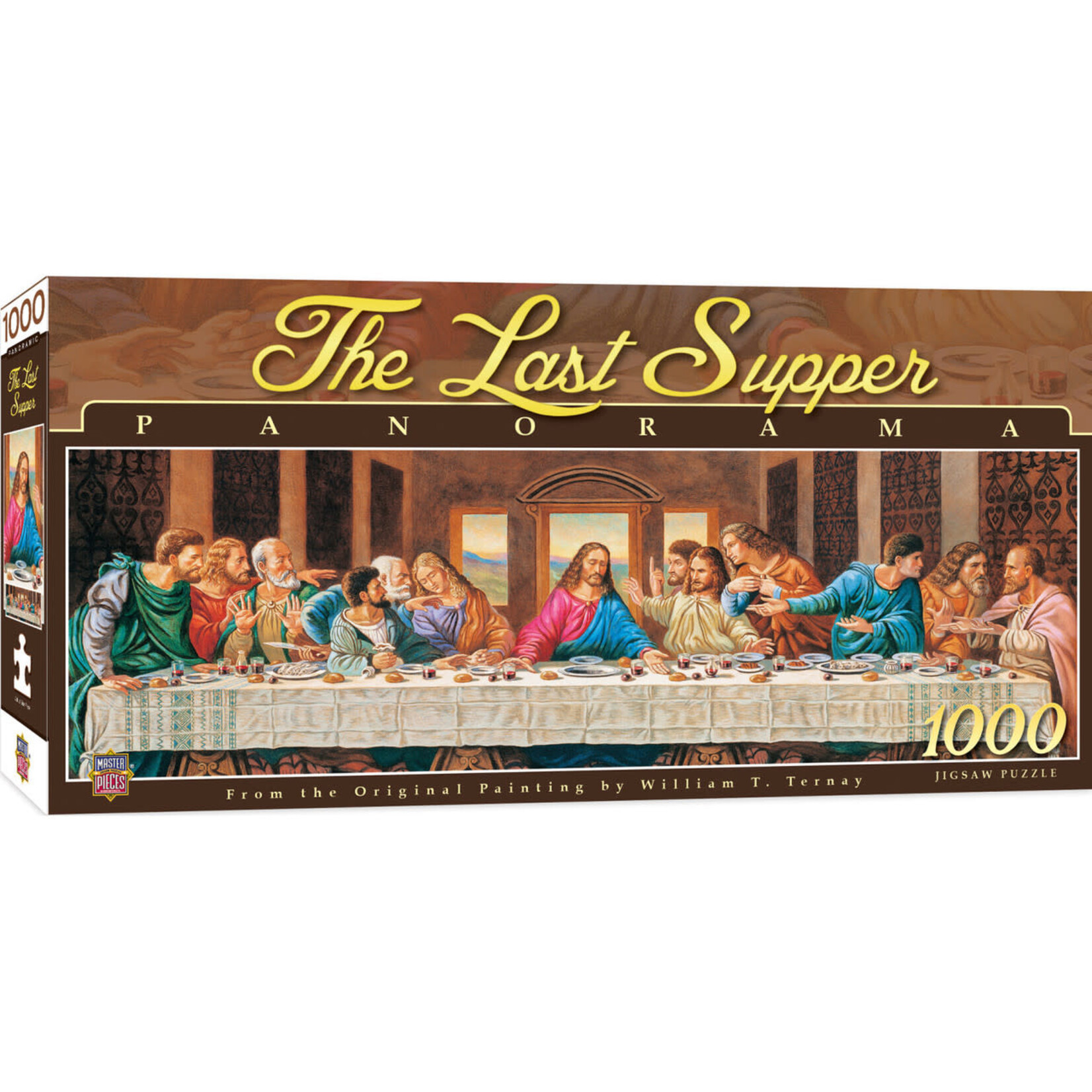 MasterPieces 72079 The Last Supper Panoramic 1000 Piece Puzzle