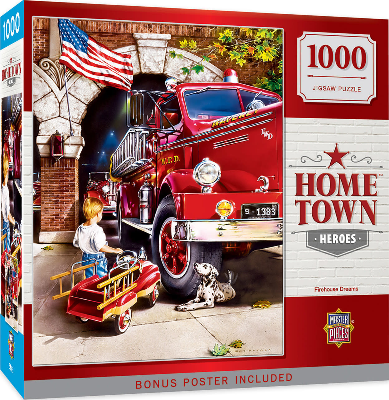 72066 Firehouse Dreams Puzzle 1000pc