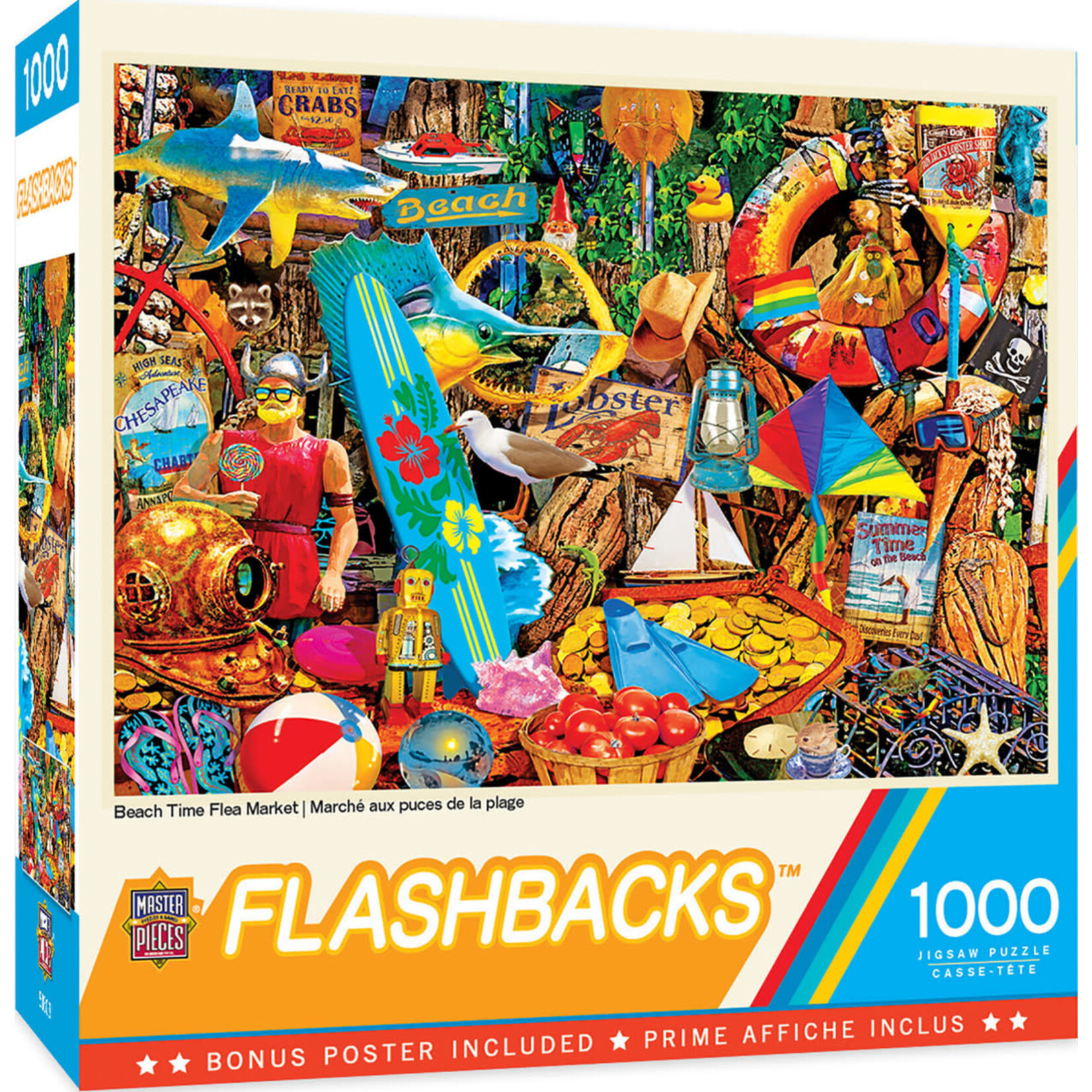 MasterPieces 72038 Beach Flea Market Puzzle 1000pc