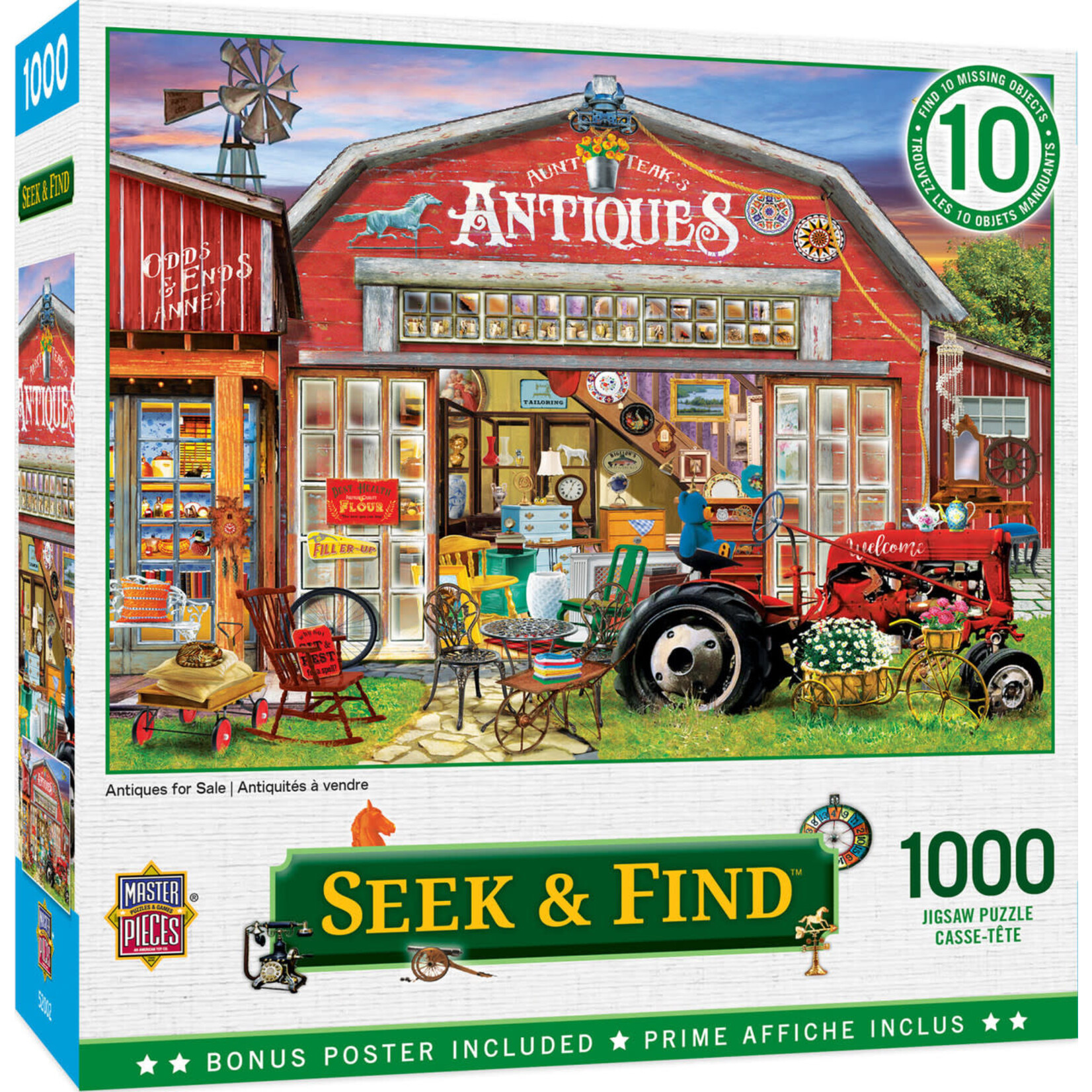 MasterPieces 72003 Antiques for Sale 1000 Piece Puzzle