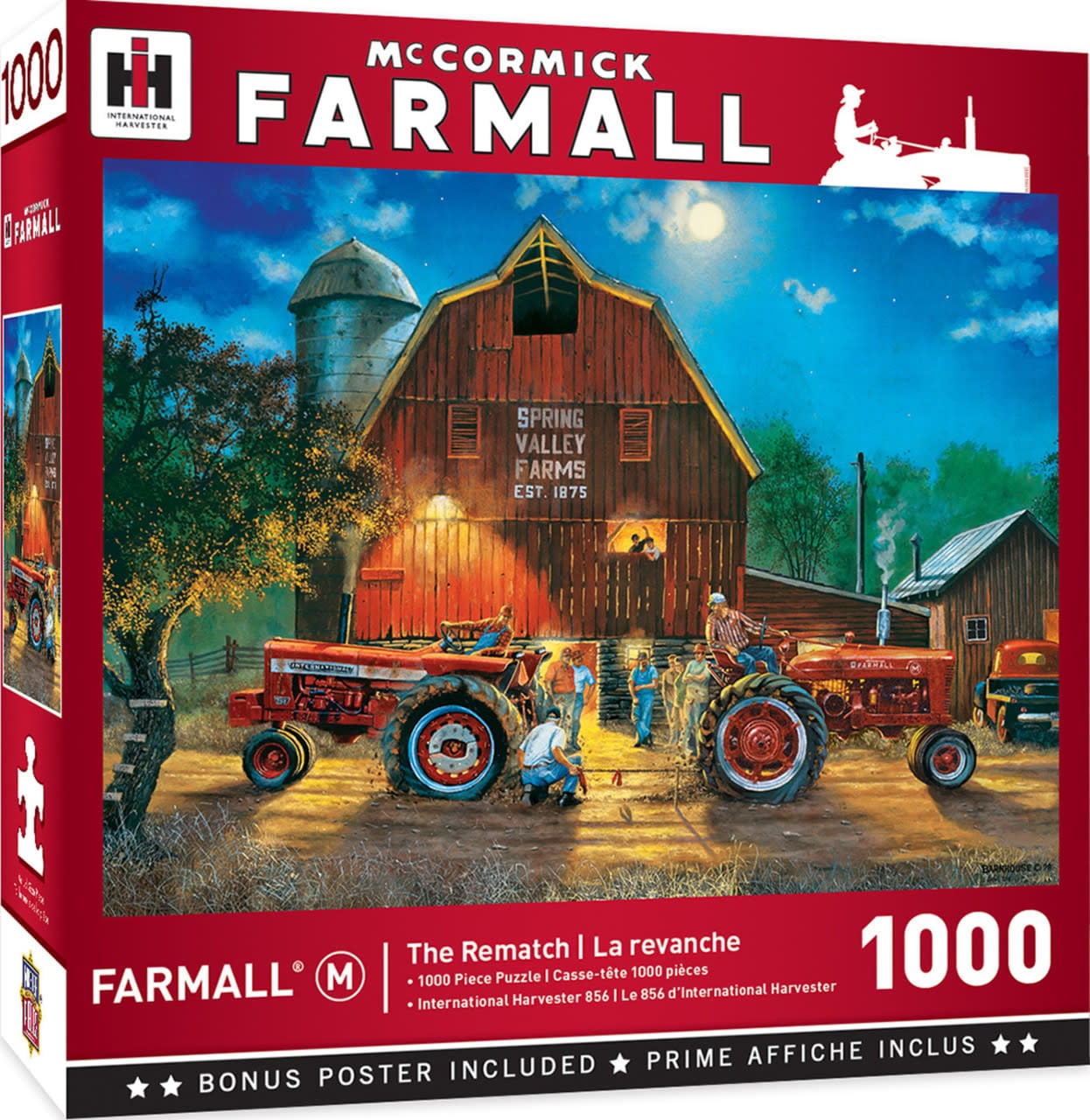 71929 Farmall Tractor Pull Puzzle 1000pc