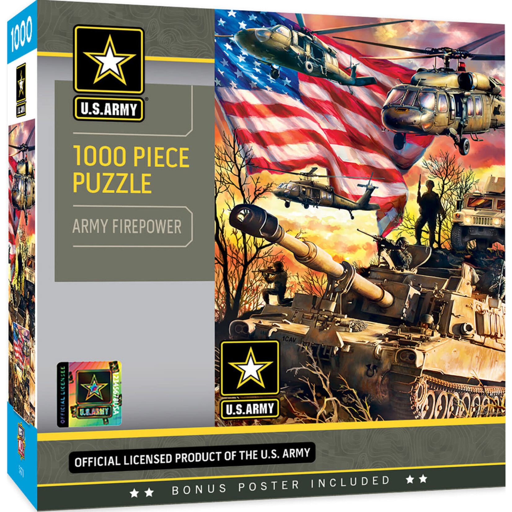 MasterPieces 71693 Army Firepower 1000 Piece Puzzle