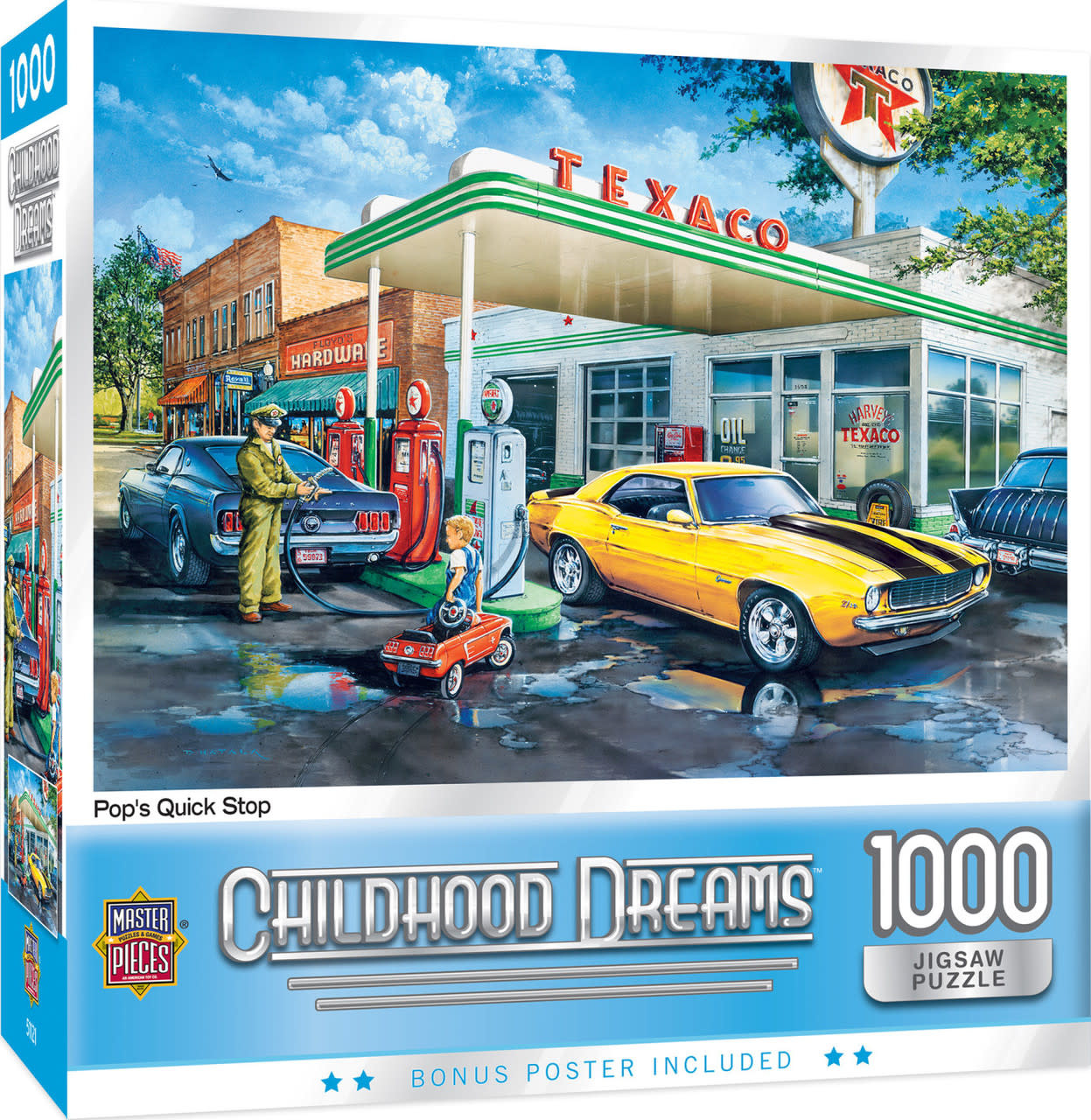 71646 Texaco Gas Station Puzzle 1000pc