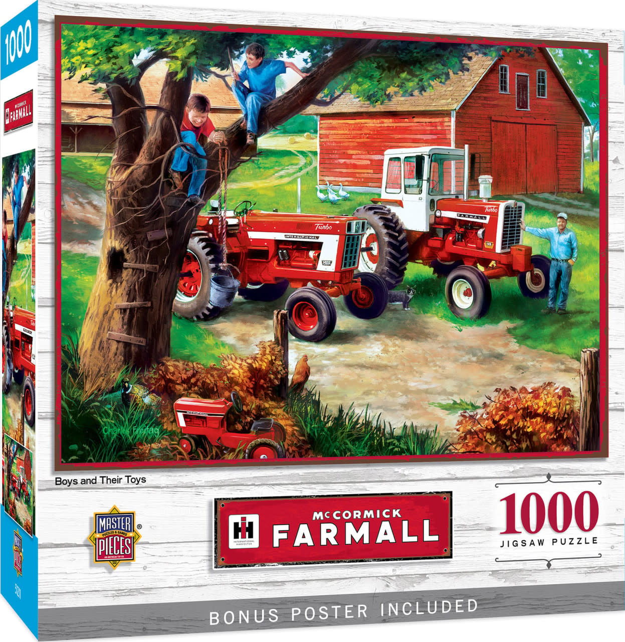71213 Farmall Boys/Toys Puzzle 1000pc