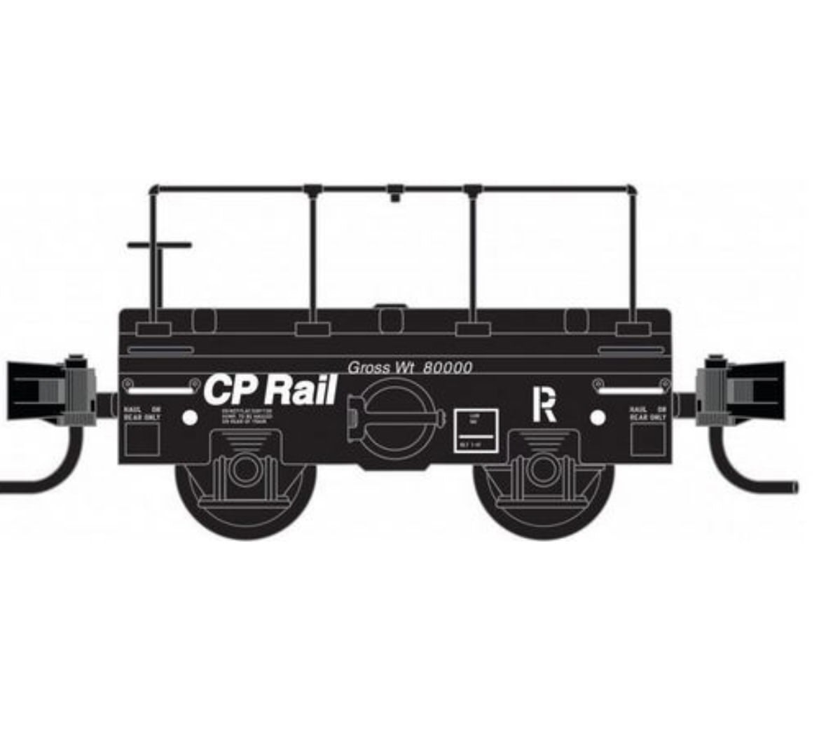 12100140 N Scale Test Car Canadian Pacific