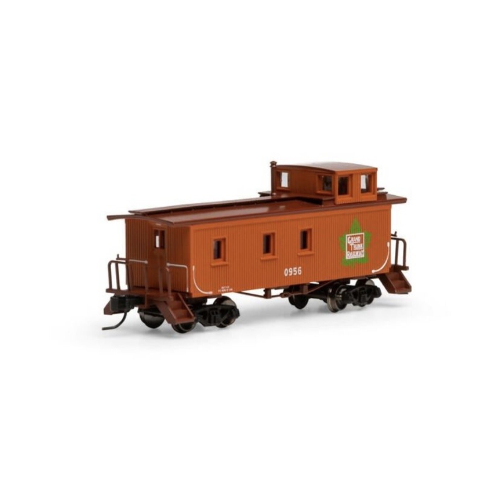 Athearn 12087 N 30' 3-Window Caboose, GTW #0956