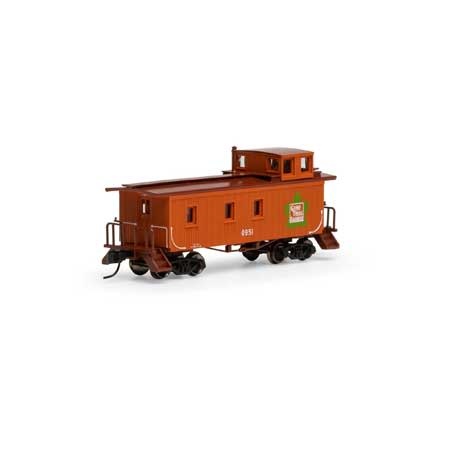 12086 N 30' 3-Window Caboose, GTW #0951