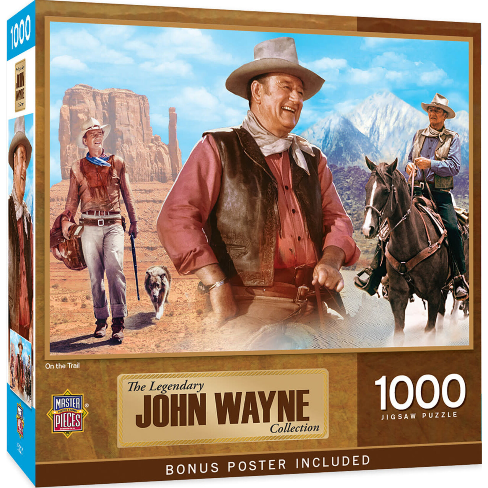 MasterPieces 33639 On the trail 1000pc Puzzle John Wayne