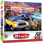 MasterPieces 32052 Classic Cars/Diner Puzzle 750pc