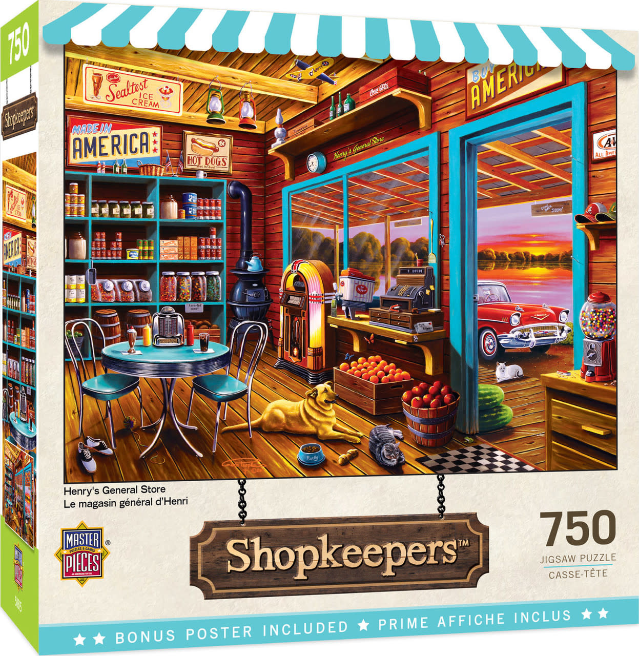 31828 Henry's General Store Puzzle 750pc