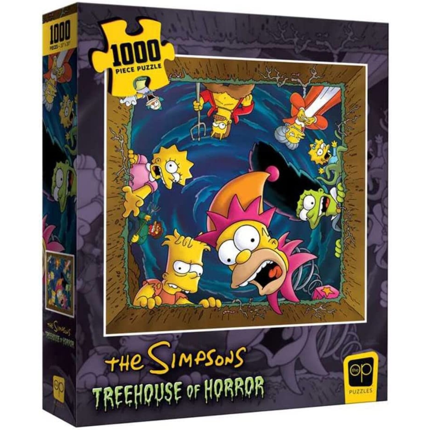 USAopoly 15577 Simpsons Treehouse of Horror 1000 Piece Puzzle