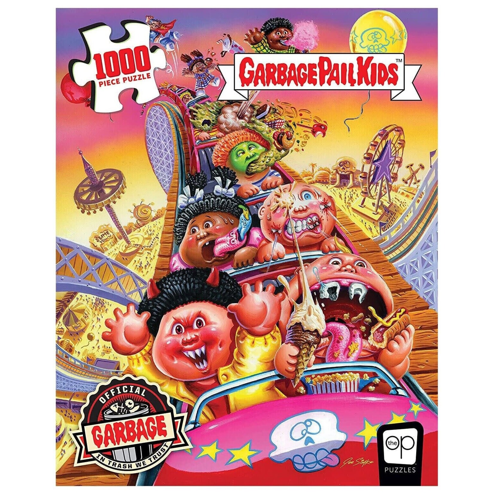 USAopoly 15568 Garbage Pail Kids "Thrills & Chills" Puzzle 1000 Piece Puzzle