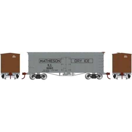 11556 N 36' Old Time Wood Reefer Mathieson Dry Ice 8860
